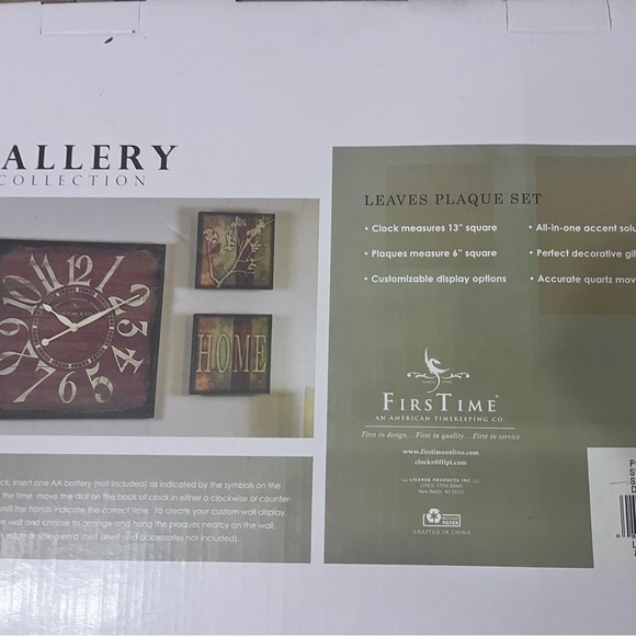 Gallery Collection 3-Piece Wall Decor Set – Rustic & Functional Design - Picture 13 of 15